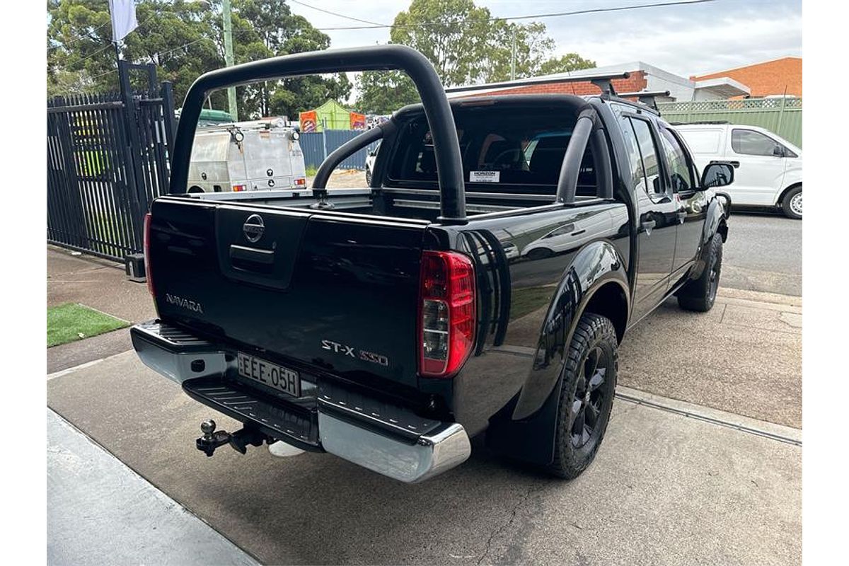 2013 Nissan NAVARA ST-X 550 (4x4) D40 MY12