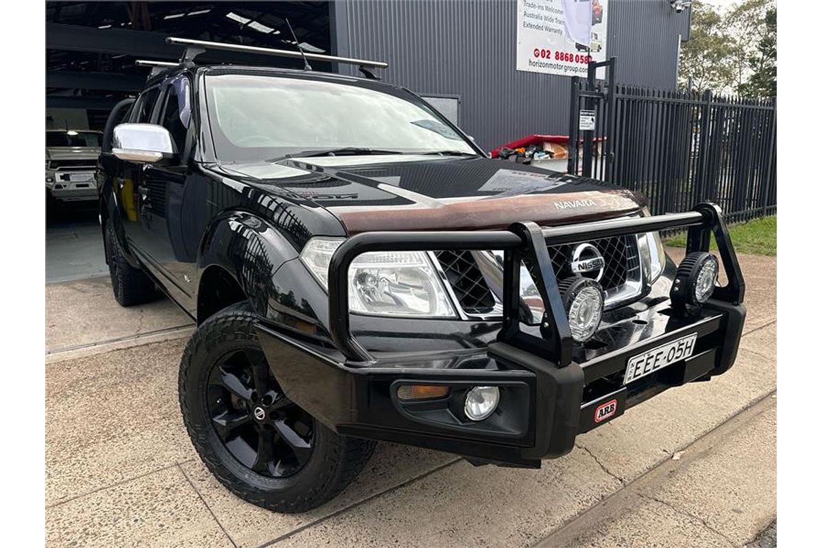 2013 Nissan NAVARA ST-X 550 (4x4) D40 MY12