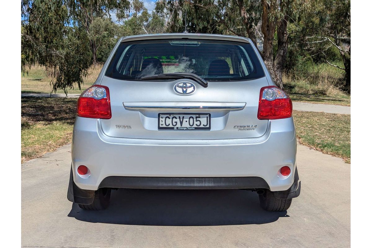 2012 Toyota Corolla Ascent ZRE152R
