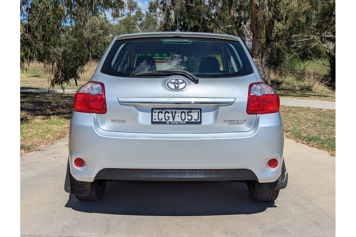 2012 Toyota Corolla Ascent ZRE152R