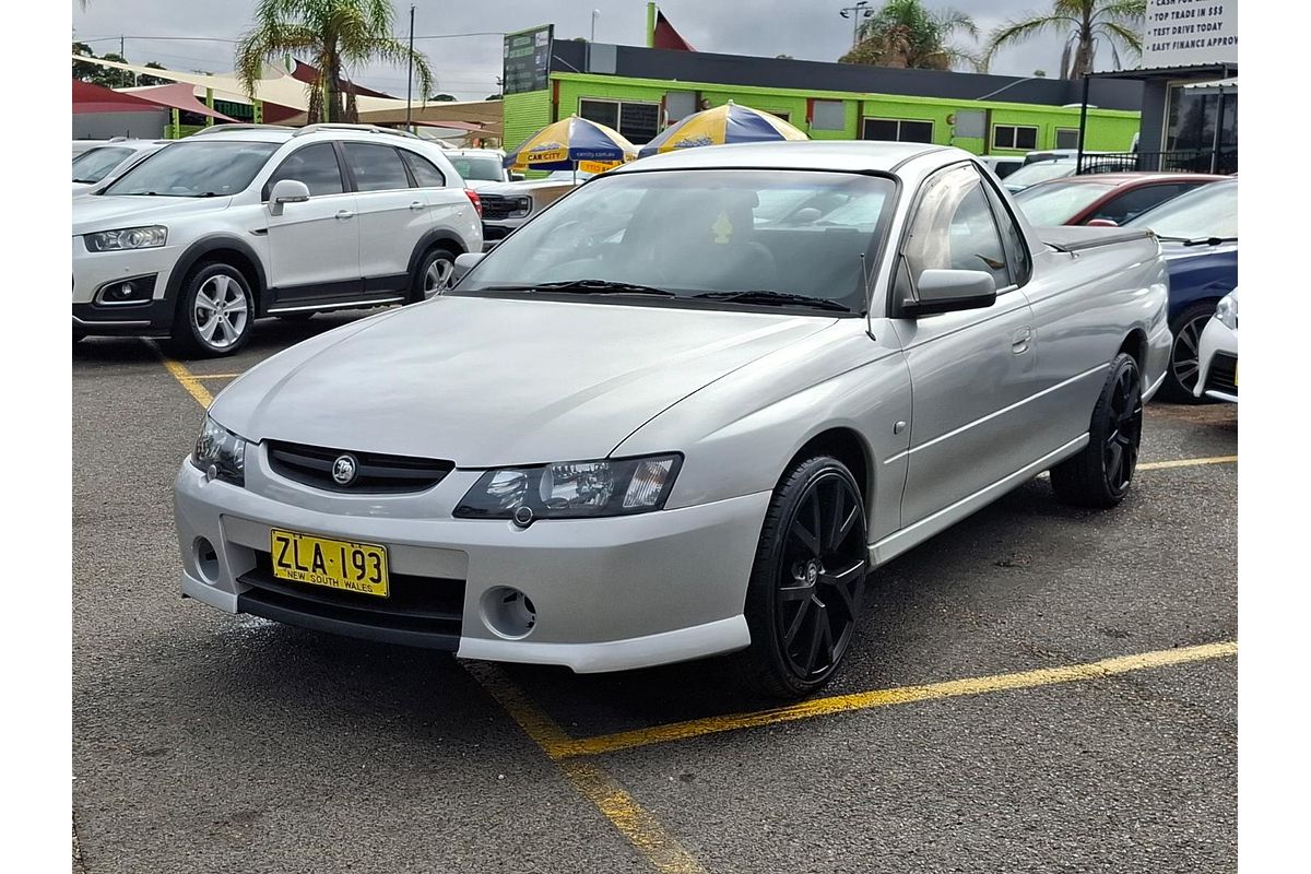 2004 Holden Ute S VY II Rear Wheel Drive