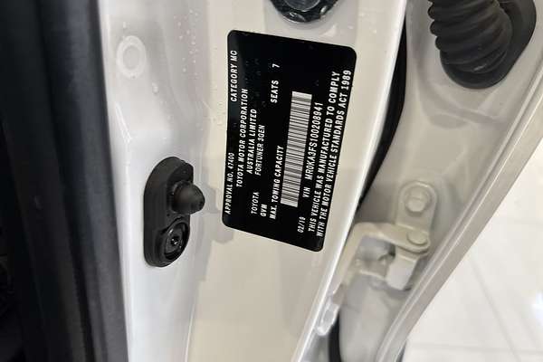 2019 Toyota Fortuner GXL GUN156R