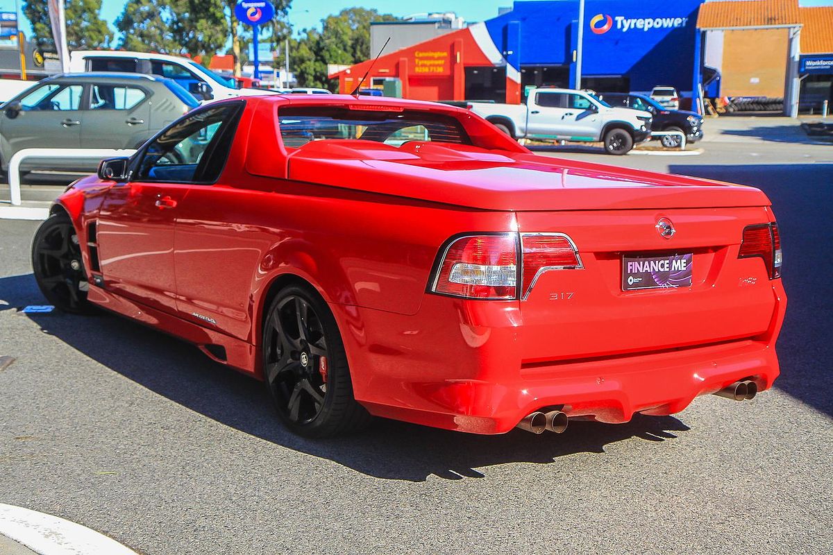 2011 Holden Special Vehicles Maloo R8 E Series 3 Rear Wheel Drive