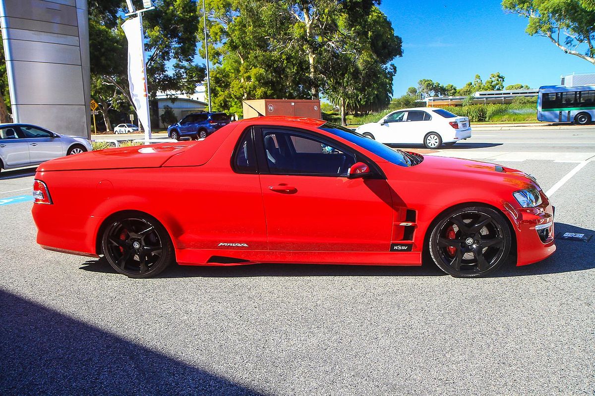 2011 Holden Special Vehicles Maloo R8 E Series 3 Rear Wheel Drive