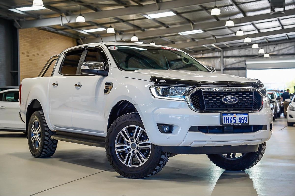 2021 Ford Ranger XLT Hi-Rider PX MkIII Rear Wheel Drive