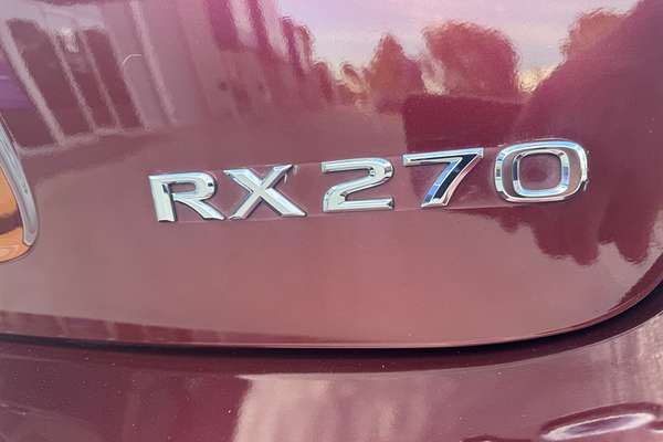 2013 Lexus RX RX270 AGL10R