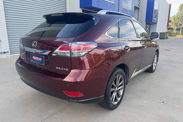 2013 Lexus RX RX270 AGL10R