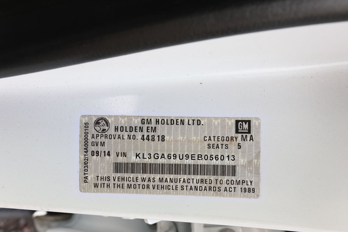 2014 Holden Malibu CDX EM