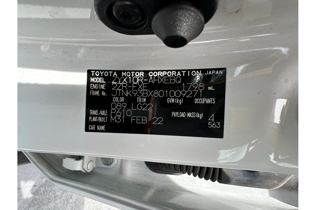 2022 Toyota CH-R Hybrid
