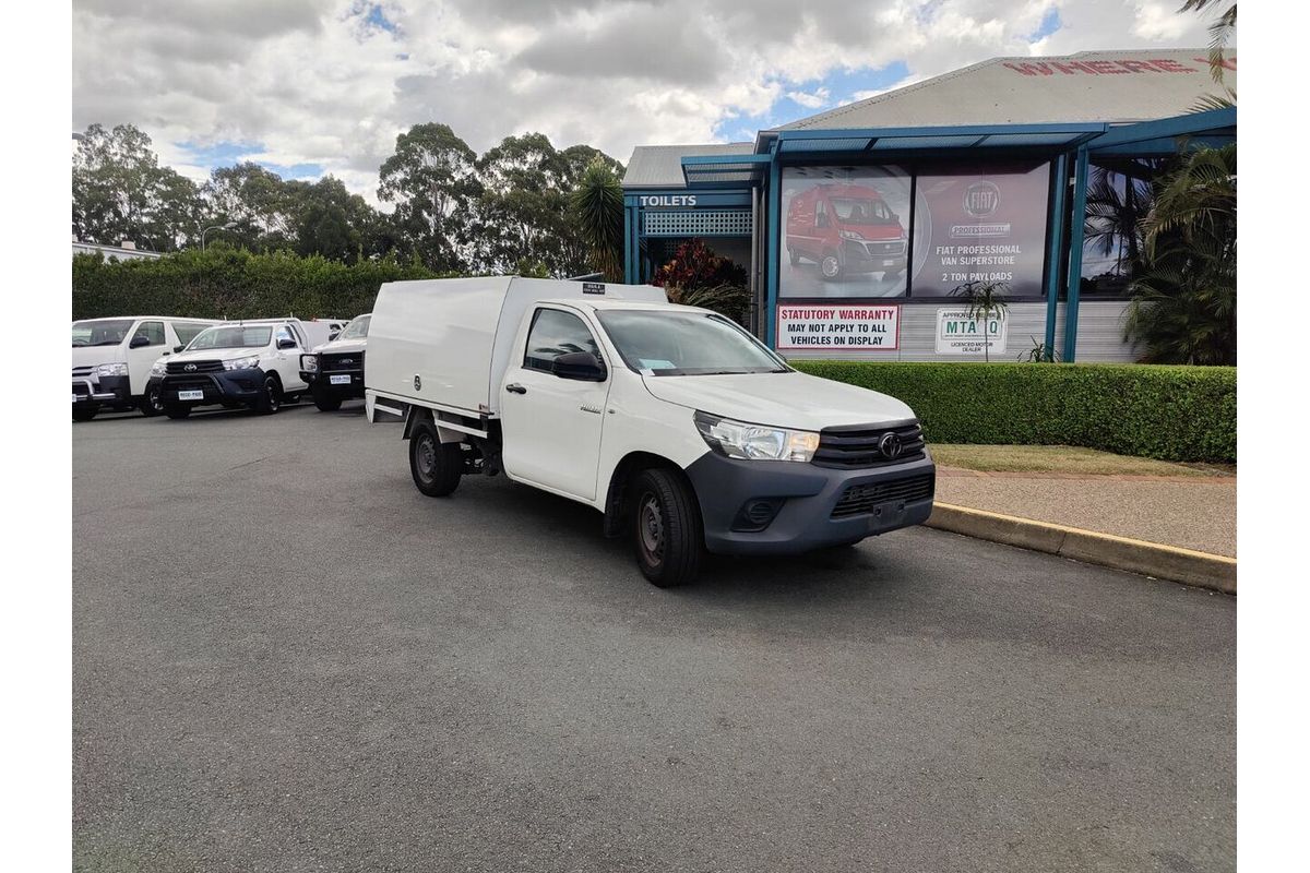 2021 Toyota Hilux Workmate TGN121R Rear Wheel Drive