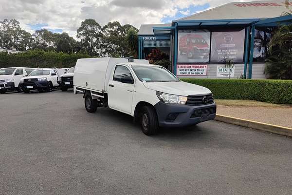 2021 Toyota Hilux Workmate TGN121R Rear Wheel Drive