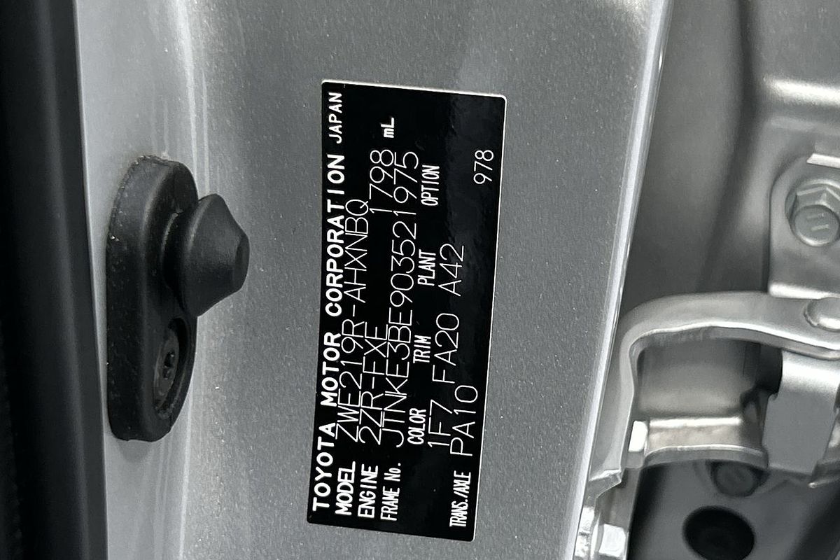 2023 Toyota Corolla Ascent Sport Hybrid ZWE219R