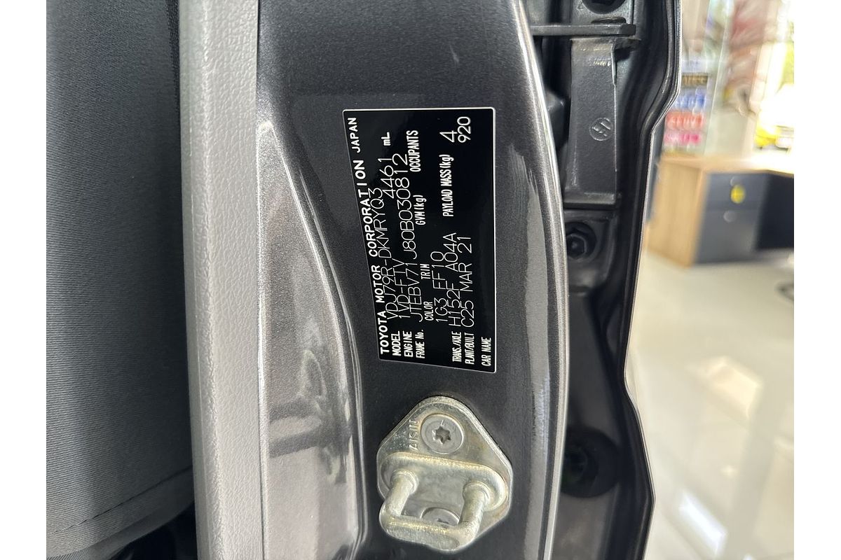 2021 Toyota Landcruiser GXL VDJ79R 4X4