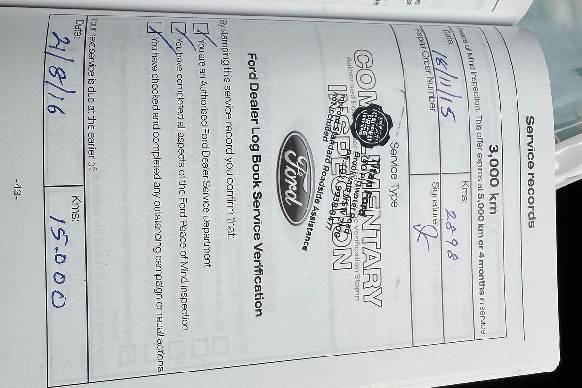 2015 Ford EcoSport Titanium BK