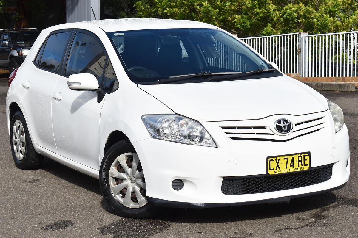 2010 Toyota Corolla Ascent ZRE152R