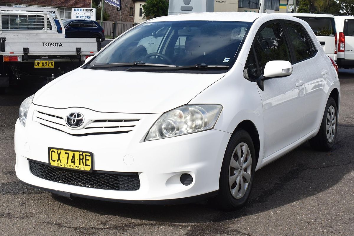 2010 Toyota Corolla Ascent ZRE152R