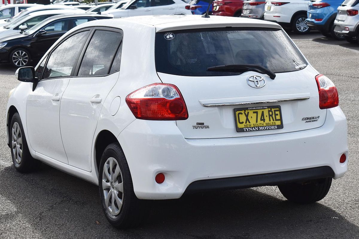 2010 Toyota Corolla Ascent ZRE152R
