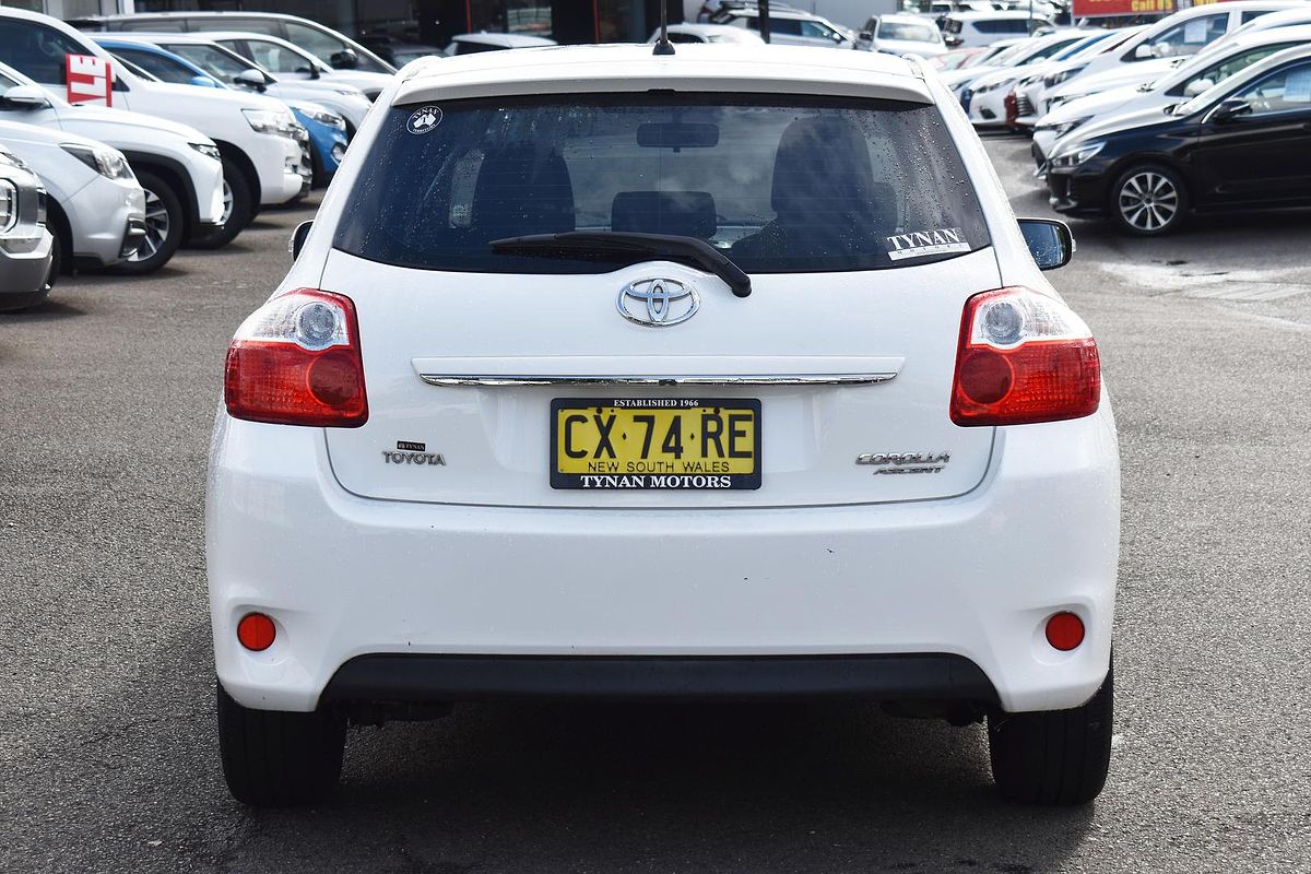 2010 Toyota Corolla Ascent ZRE152R