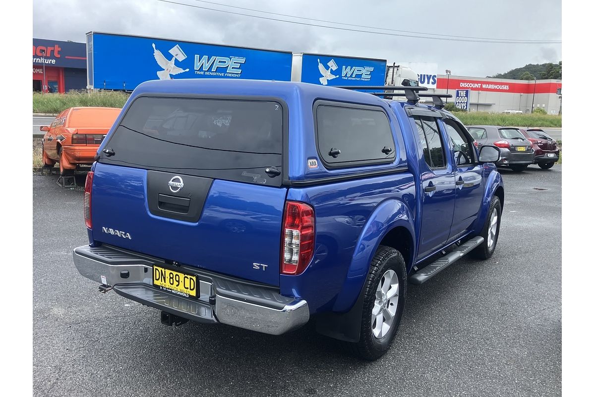 2012 Nissan Navara ST (4x4) D40 MY12 4X4