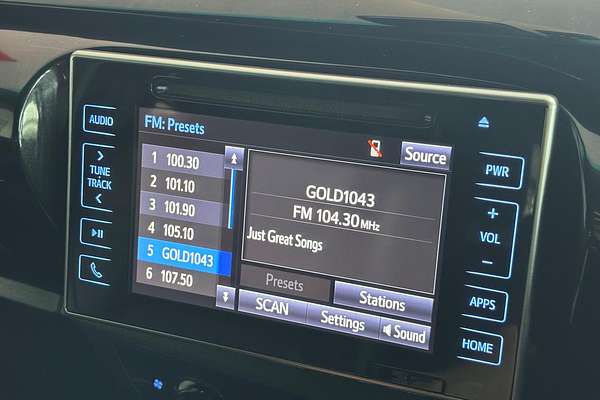 2019 Toyota Hilux Rugged X GUN126R 4X4