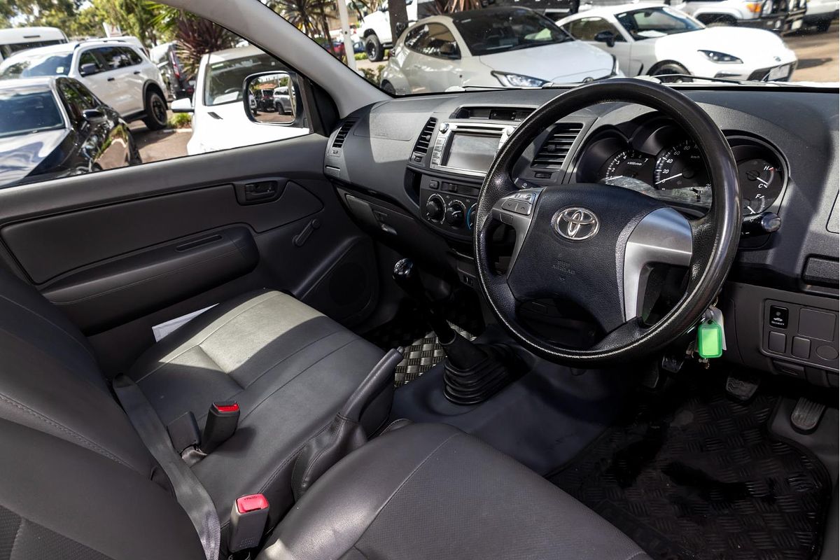 2015 Toyota Hilux Workmate TGN16R Rear Wheel Drive