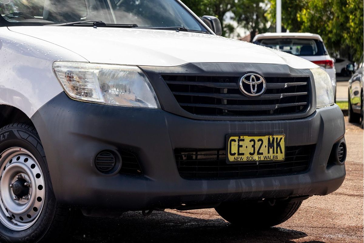 2015 Toyota Hilux Workmate TGN16R Rear Wheel Drive