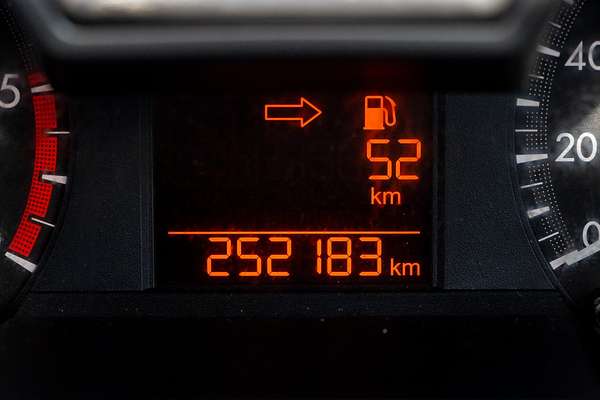 2012 Mazda BT-50 XT Hi-Rider UP Rear Wheel Drive