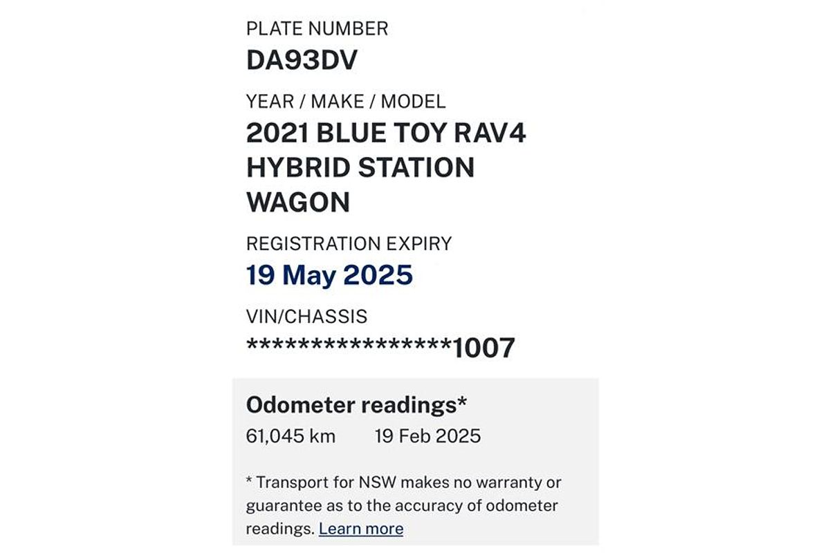 2021 Toyota RAV4 CRUISER (AWD) HYBRID AXAH54R