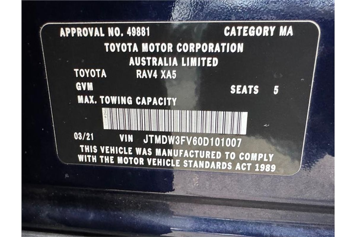 2021 Toyota RAV4 CRUISER (AWD) HYBRID AXAH54R