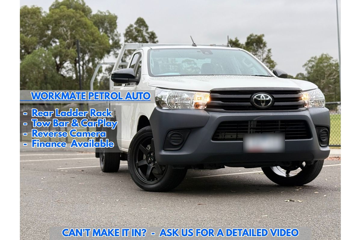 2021 Toyota Hilux Workmate TGN121R Rear Wheel Drive