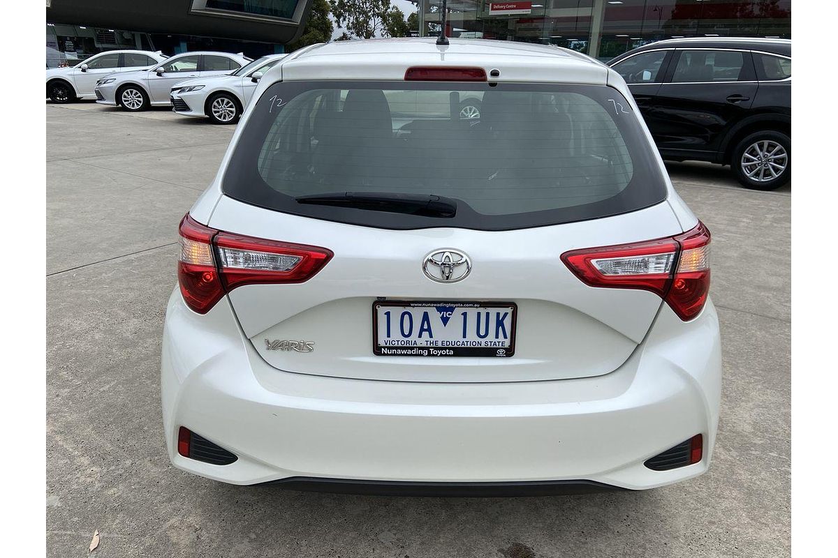 2018 Toyota Yaris Ascent NCP130R
