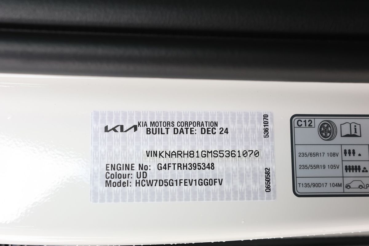 2024 Kia Sorento HEV GT-Line MQ4 PE