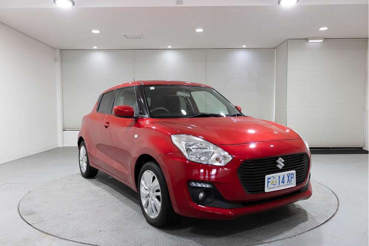 2017 SUZUKI SWIFT GL NAVI (QLD) CONTINUOUS VARIABLE 5D HATCHBACK 4CYL 