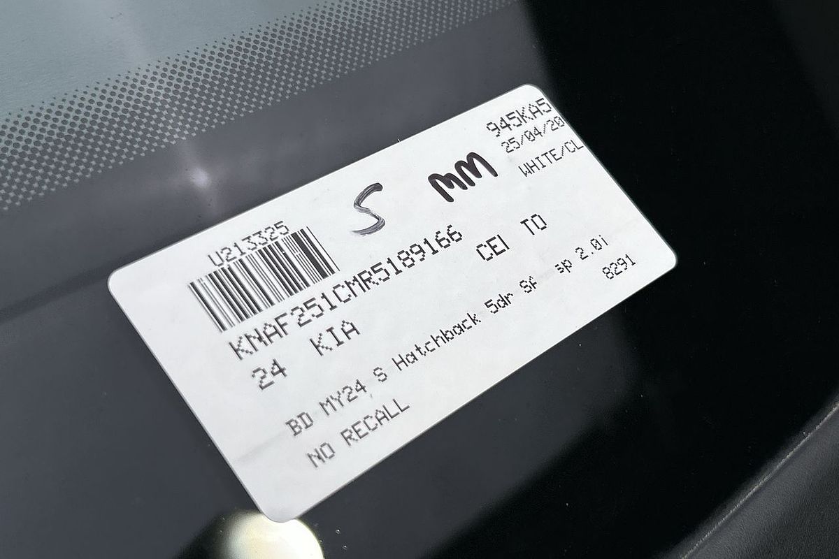 2024 Kia Cerato S BD