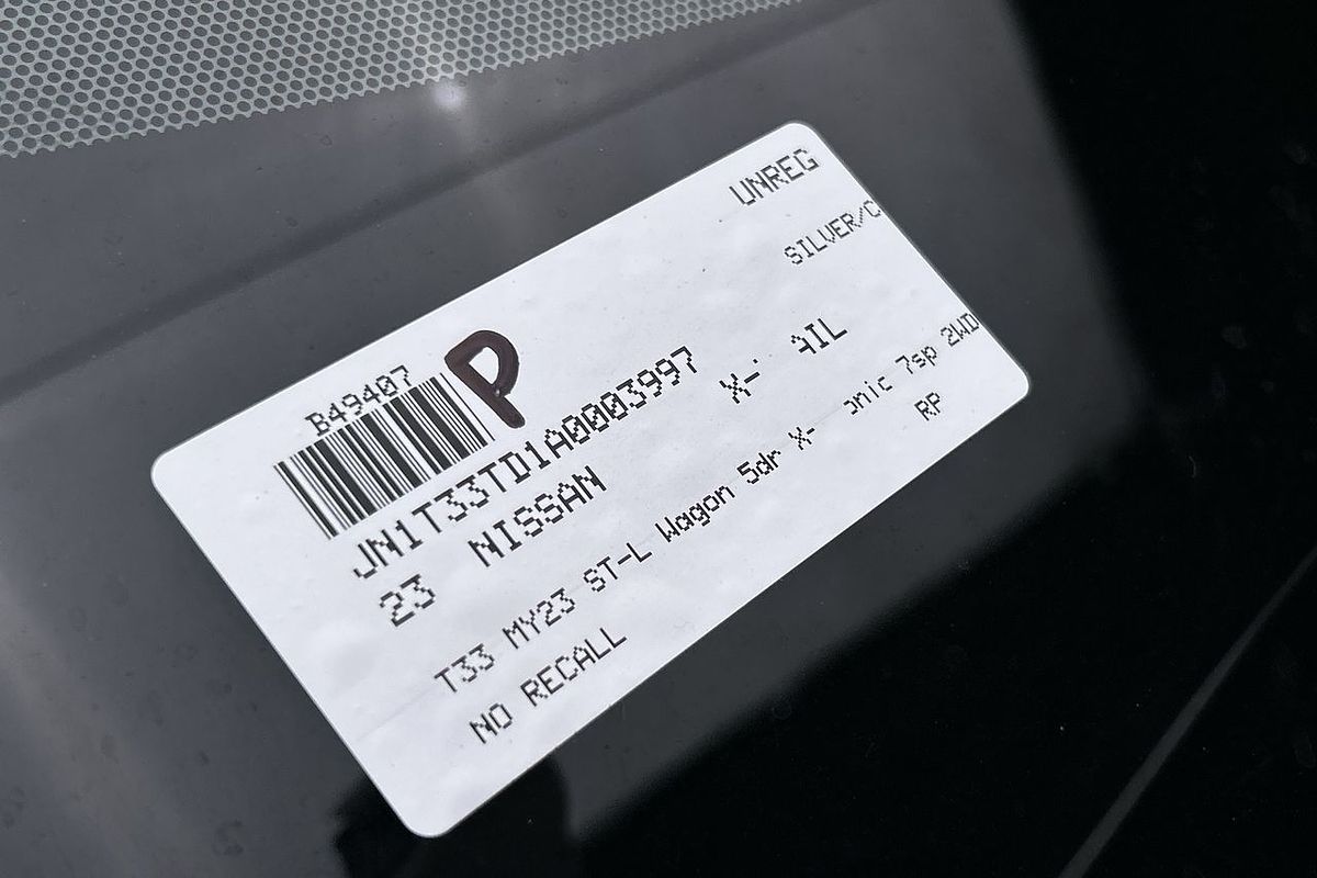 2023 Nissan X-TRAIL ST-L T33