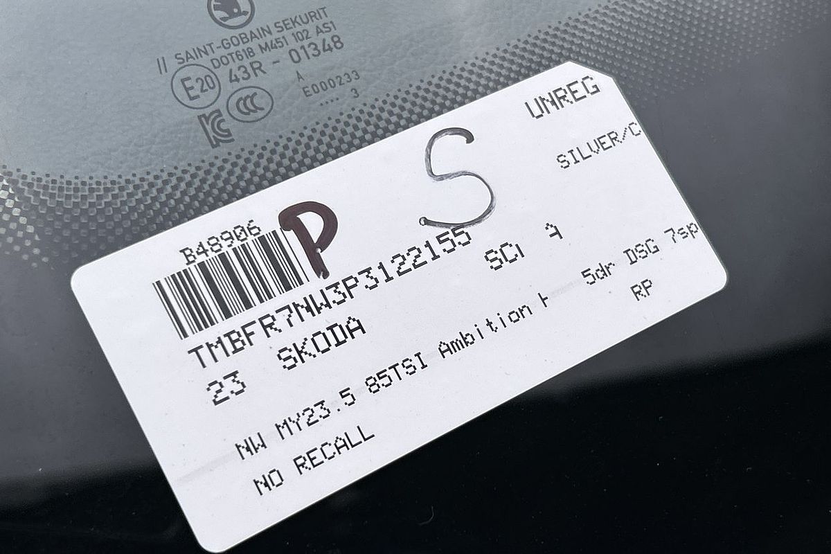2023 SKODA Scala 85TSI Ambition NW