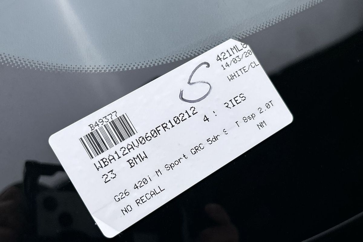 2023 BMW 4 Series 420i M Sport G26
