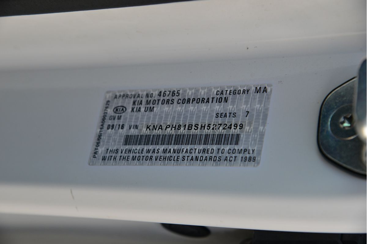 2016 Kia Sorento SLi UM