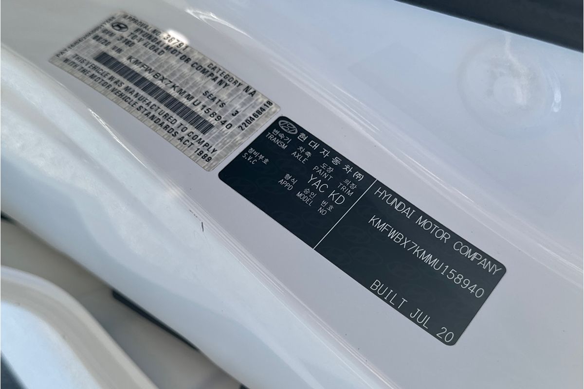 2020 Hyundai iLoad TQ4