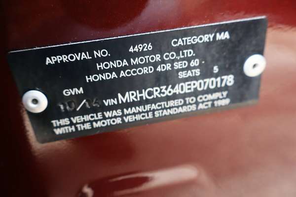 2014 Honda Accord V6-L 60