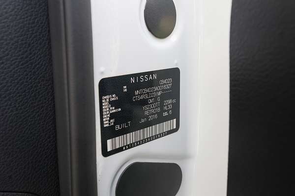 2016 Nissan Navara ST D23 4X4