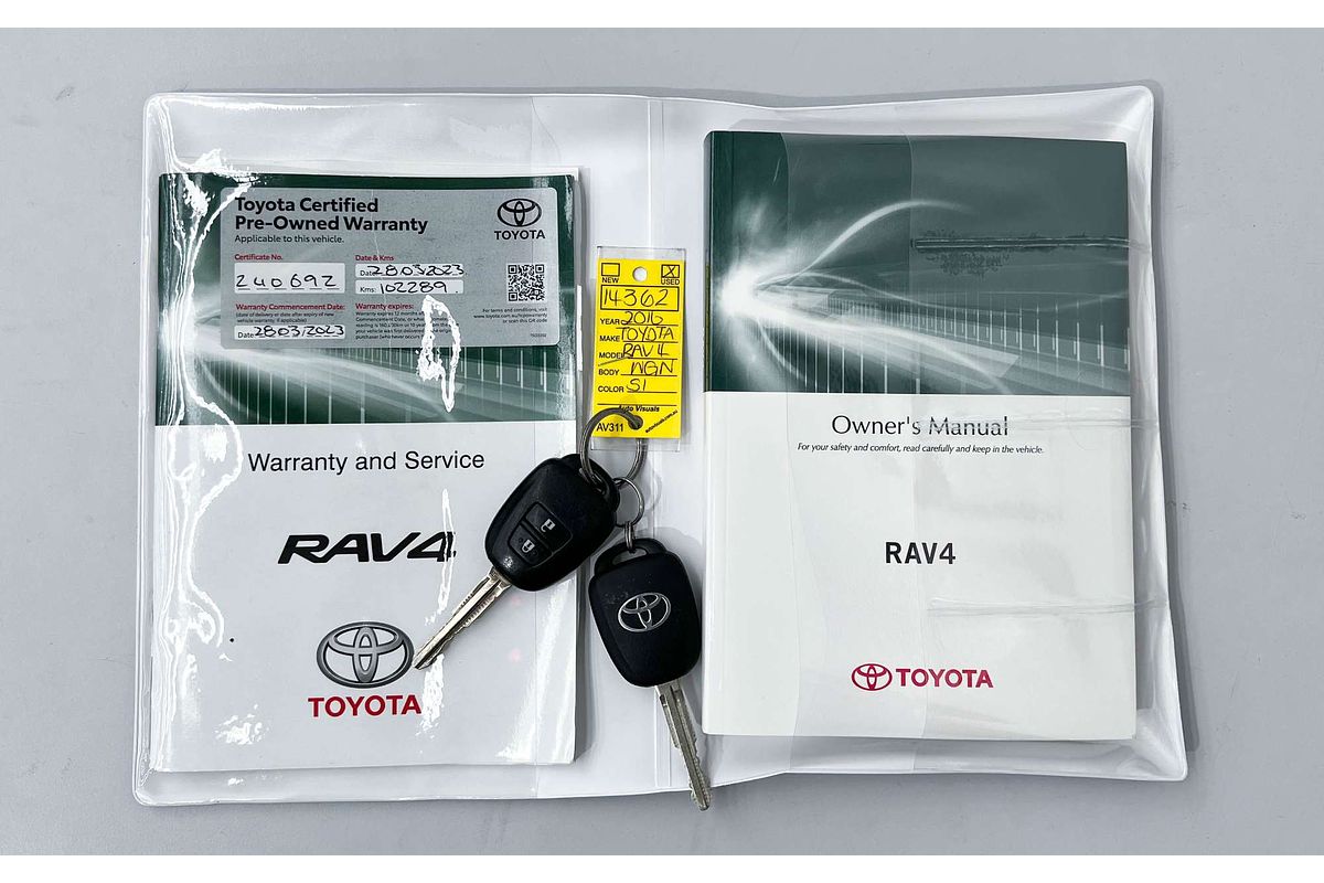 2016 Toyota RAV4 GX ZSA42R