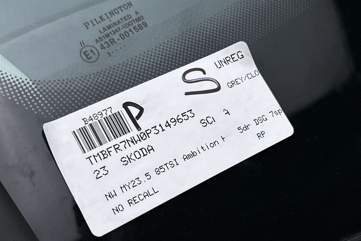 2023 SKODA Scala 85TSI Ambition NW