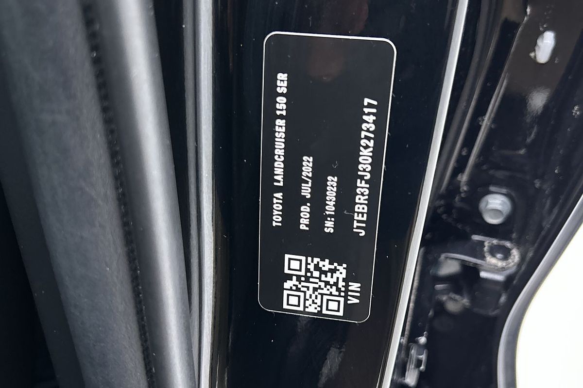 2022 Toyota Landcruiser Prado VX GDJ150R