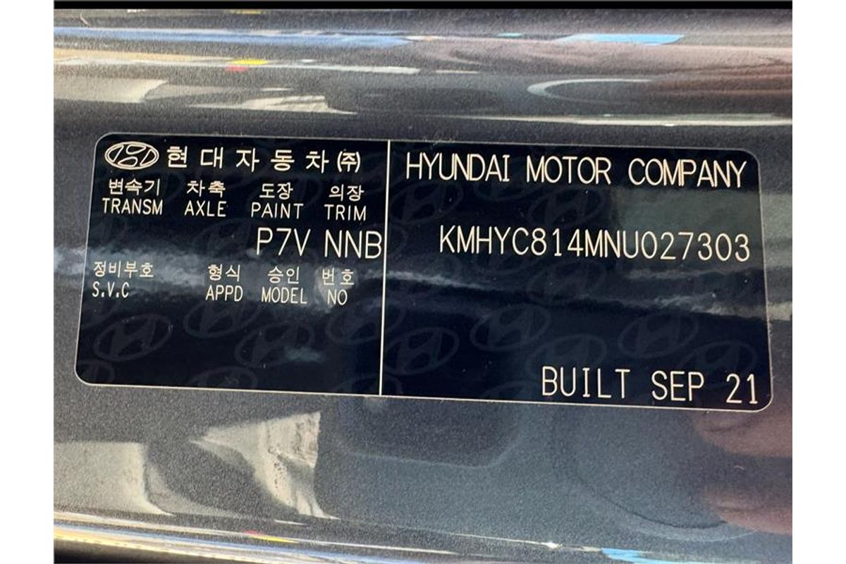 2021 Hyundai STARIA US4.V1 MY22