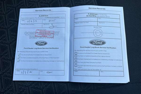 2019 Ford Ranger XL Hi-Rider PX MkIII Rear Wheel Drive