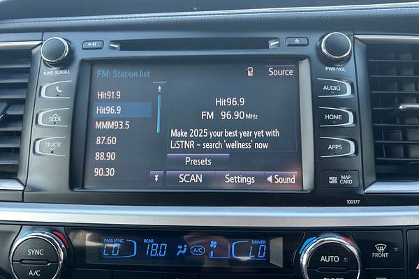 2018 Toyota Kluger GXL GSU50R