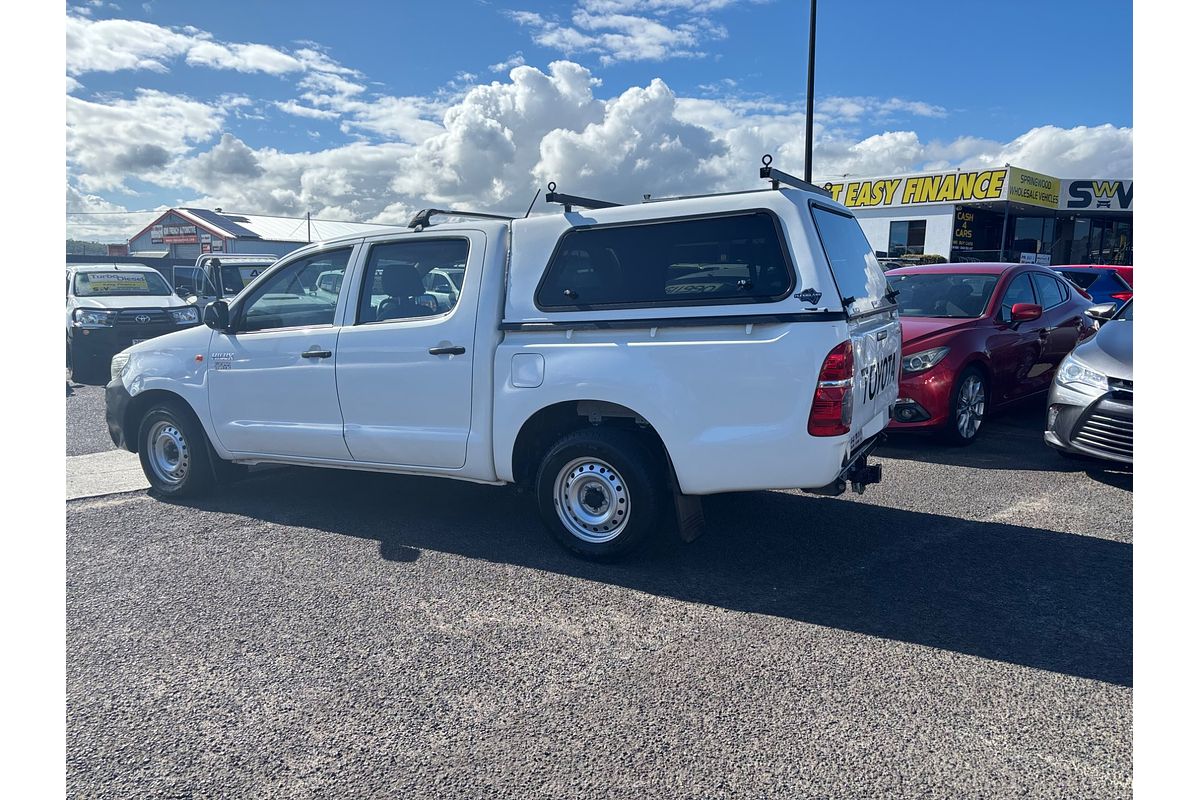 2012 Toyota Hilux Workmate TGN16R Rear Wheel Drive