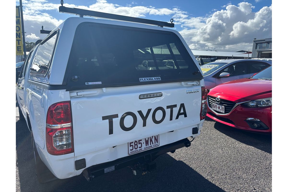 2012 Toyota Hilux Workmate TGN16R Rear Wheel Drive