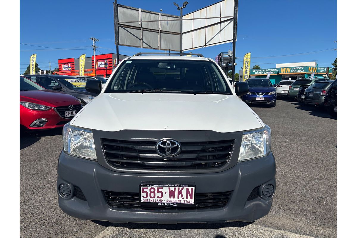 2012 Toyota Hilux Workmate TGN16R Rear Wheel Drive